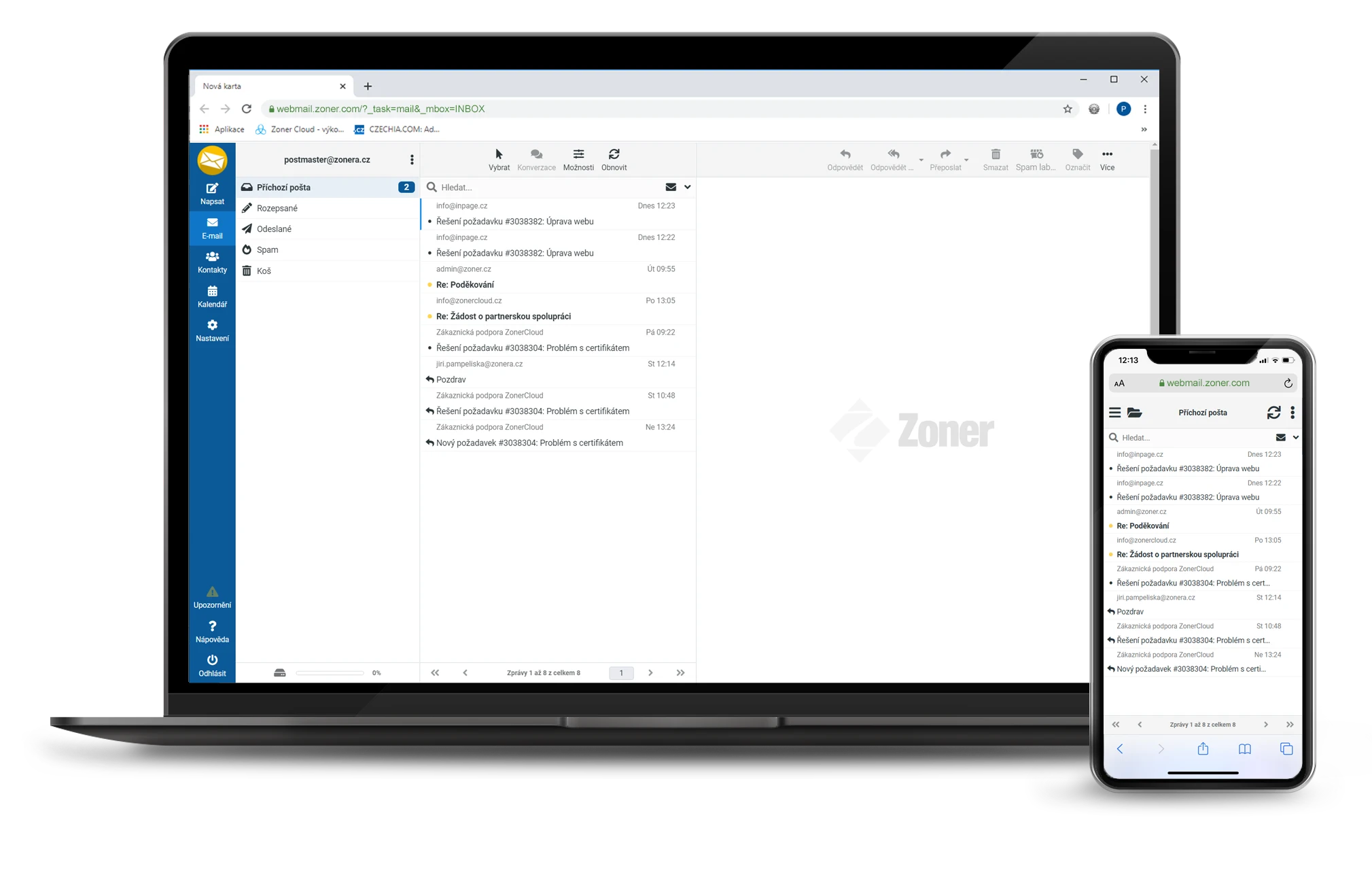 ZONER Webmail