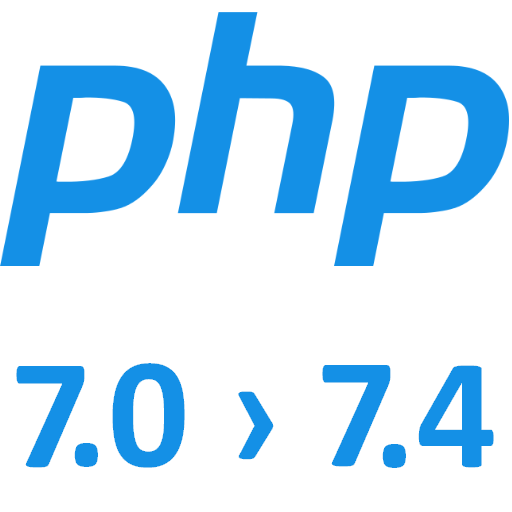 Změna verze PHP