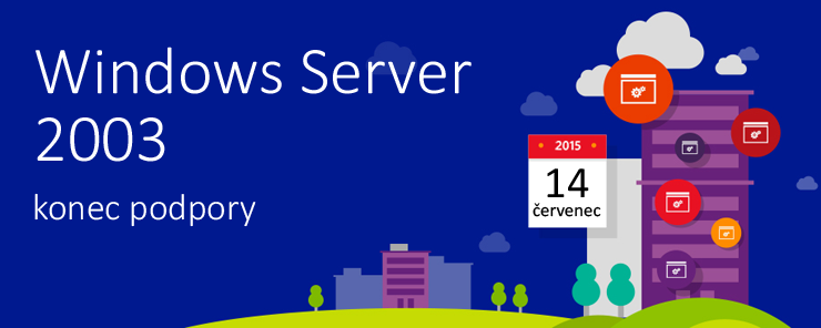 Ukončení podpory systému Windows Server 2003